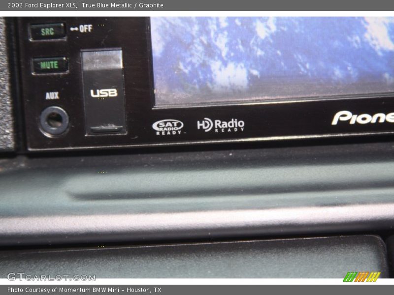 True Blue Metallic / Graphite 2002 Ford Explorer XLS