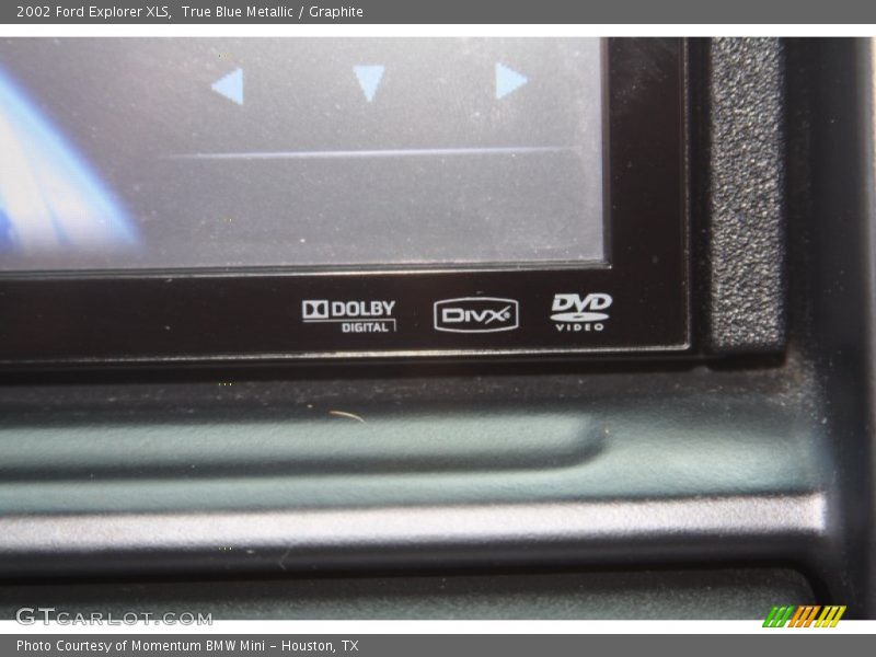 True Blue Metallic / Graphite 2002 Ford Explorer XLS