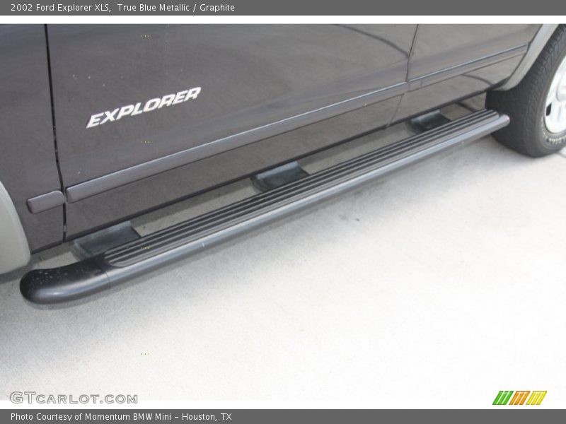 True Blue Metallic / Graphite 2002 Ford Explorer XLS
