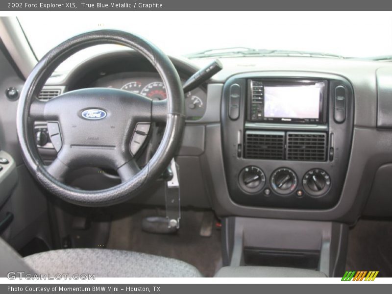 Dashboard of 2002 Explorer XLS