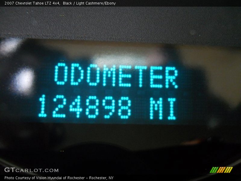 Black / Light Cashmere/Ebony 2007 Chevrolet Tahoe LTZ 4x4