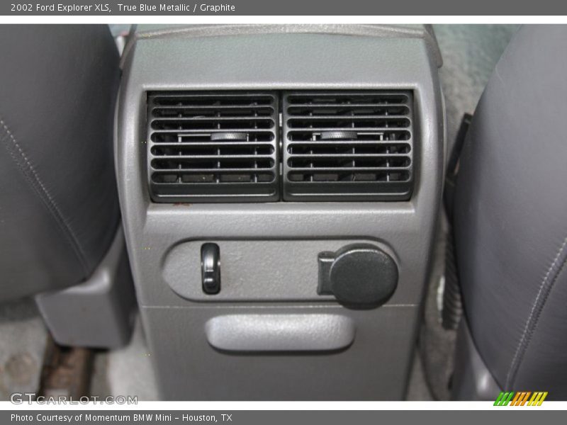 True Blue Metallic / Graphite 2002 Ford Explorer XLS