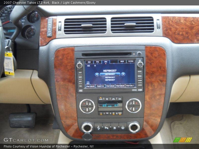 Black / Light Cashmere/Ebony 2007 Chevrolet Tahoe LTZ 4x4