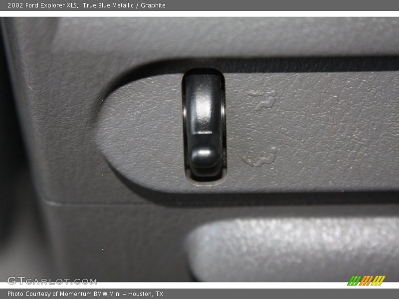 True Blue Metallic / Graphite 2002 Ford Explorer XLS