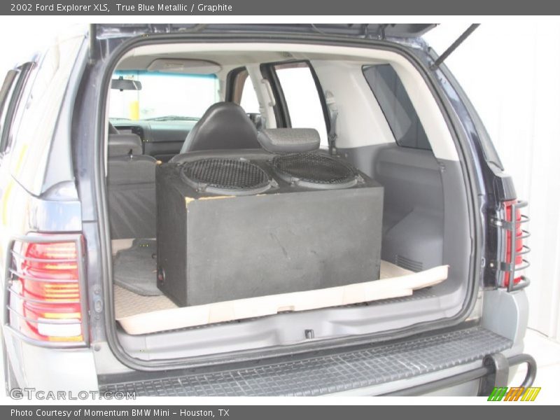 True Blue Metallic / Graphite 2002 Ford Explorer XLS