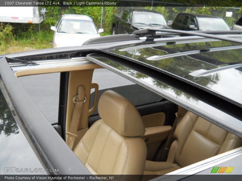 Black / Light Cashmere/Ebony 2007 Chevrolet Tahoe LTZ 4x4