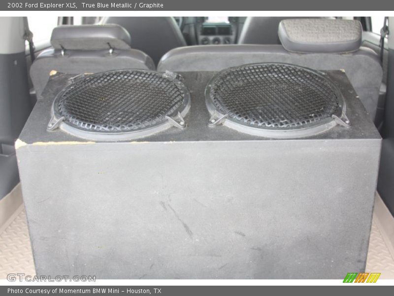 True Blue Metallic / Graphite 2002 Ford Explorer XLS