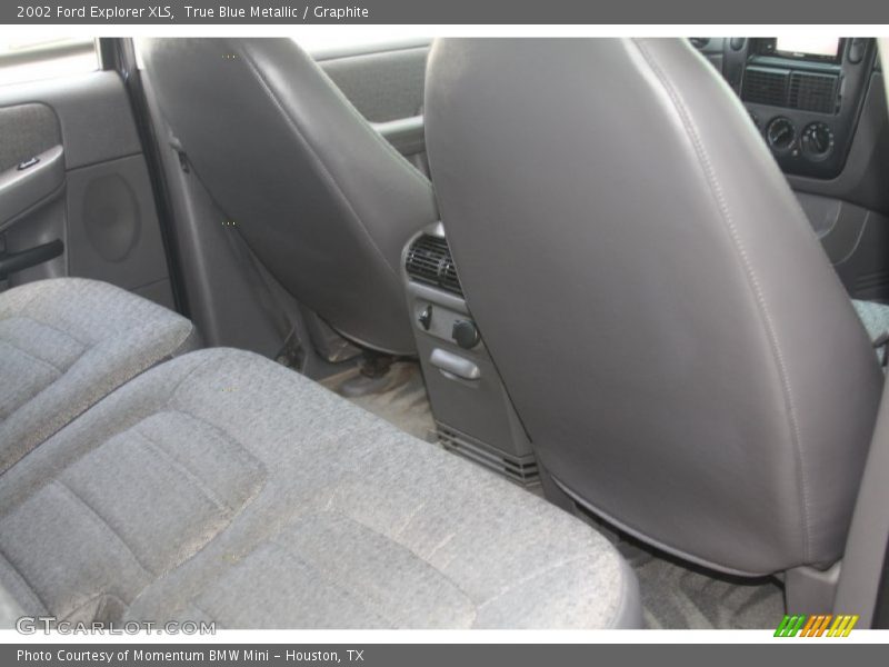 True Blue Metallic / Graphite 2002 Ford Explorer XLS
