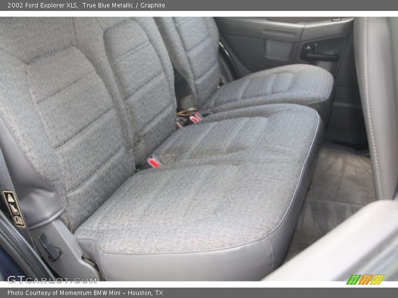 True Blue Metallic / Graphite 2002 Ford Explorer XLS