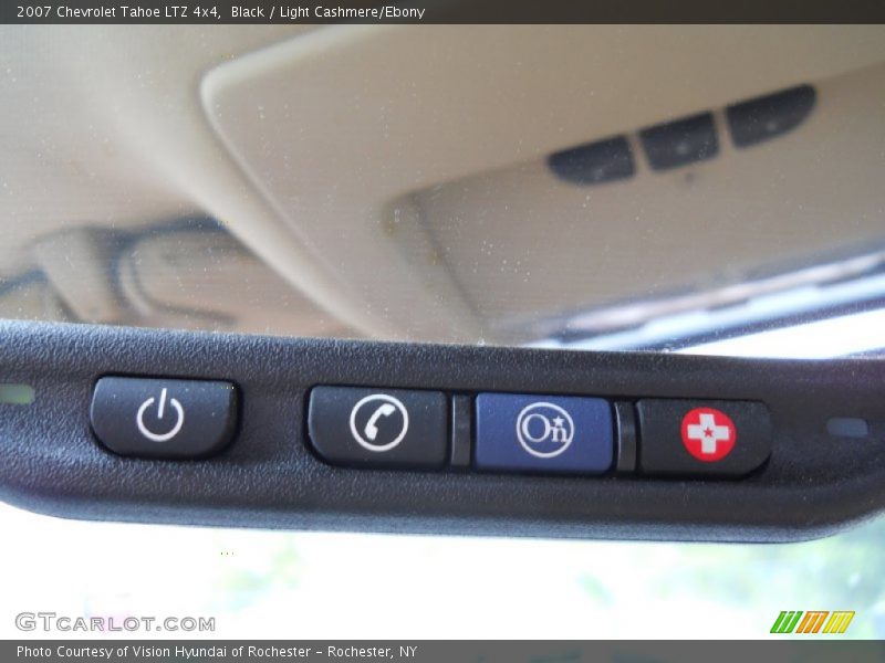 Black / Light Cashmere/Ebony 2007 Chevrolet Tahoe LTZ 4x4
