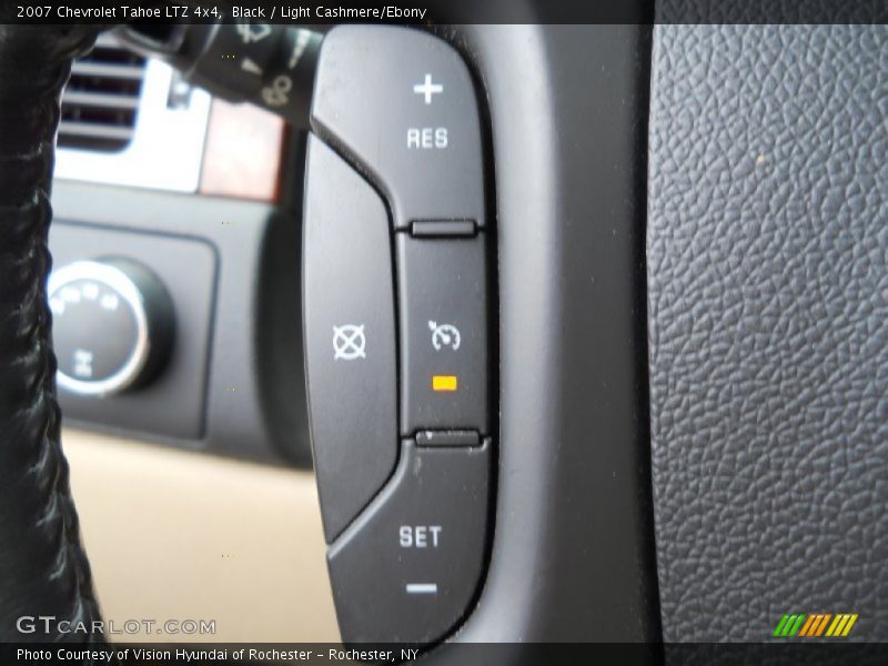 Black / Light Cashmere/Ebony 2007 Chevrolet Tahoe LTZ 4x4
