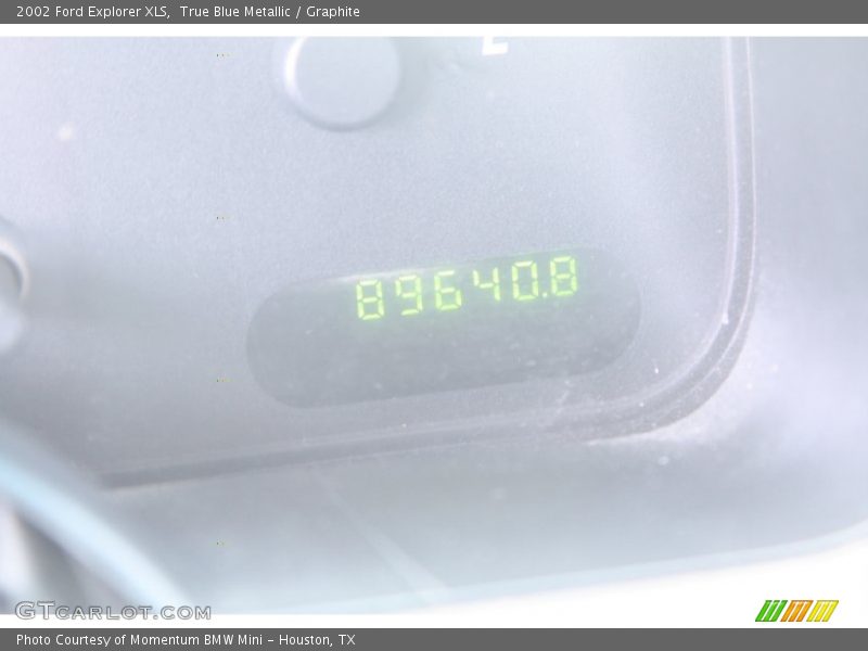True Blue Metallic / Graphite 2002 Ford Explorer XLS
