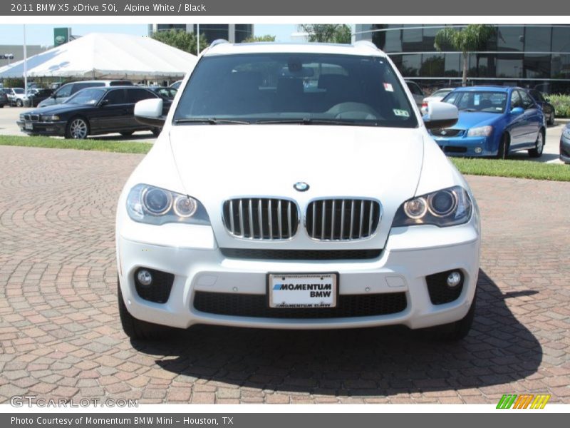 Alpine White / Black 2011 BMW X5 xDrive 50i