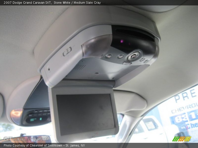 Stone White / Medium Slate Gray 2007 Dodge Grand Caravan SXT