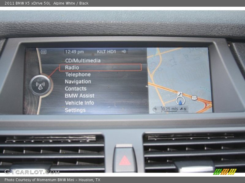 Alpine White / Black 2011 BMW X5 xDrive 50i