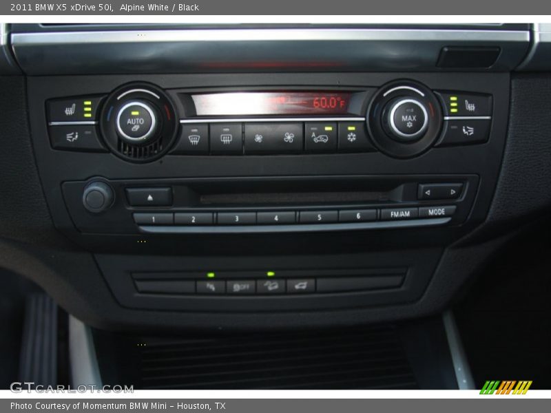 Alpine White / Black 2011 BMW X5 xDrive 50i