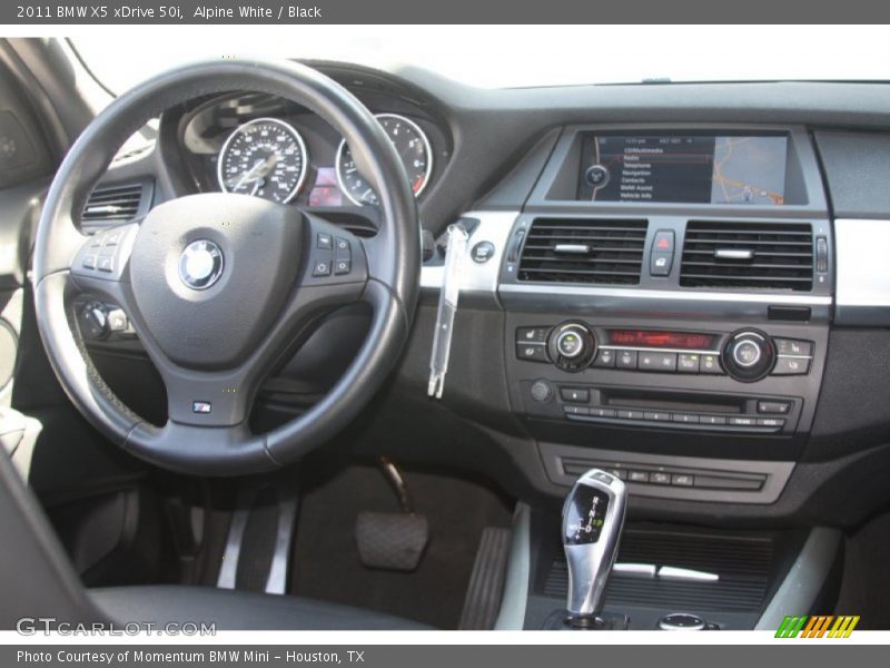 Alpine White / Black 2011 BMW X5 xDrive 50i