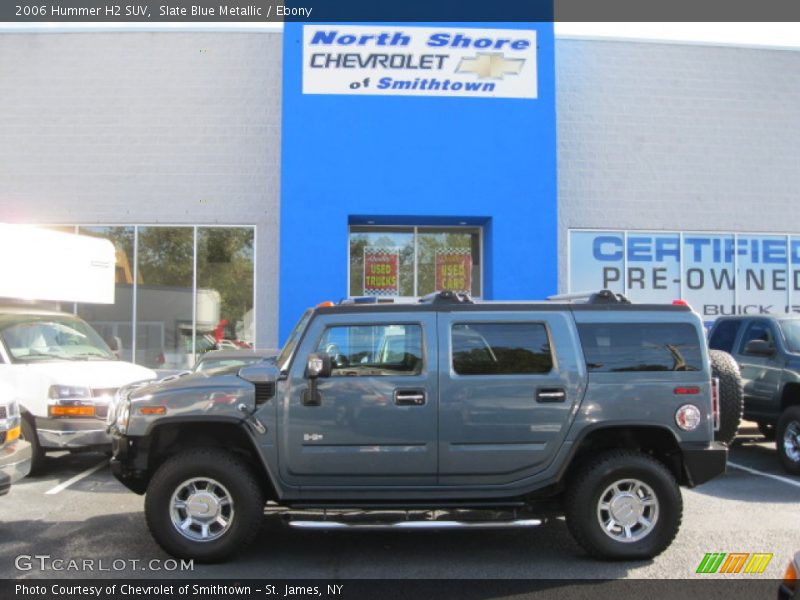Slate Blue Metallic / Ebony 2006 Hummer H2 SUV