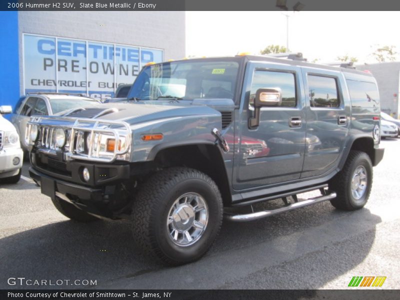 Slate Blue Metallic / Ebony 2006 Hummer H2 SUV