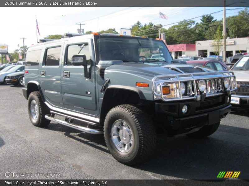 Slate Blue Metallic / Ebony 2006 Hummer H2 SUV