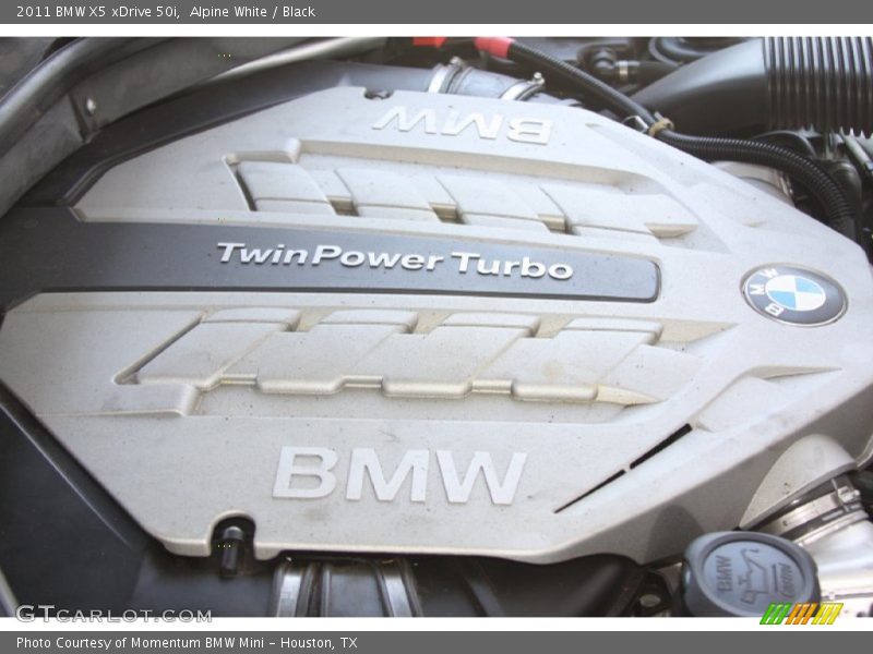 Alpine White / Black 2011 BMW X5 xDrive 50i