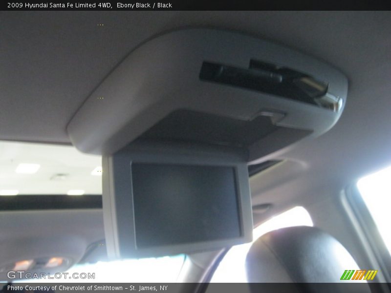 Ebony Black / Black 2009 Hyundai Santa Fe Limited 4WD