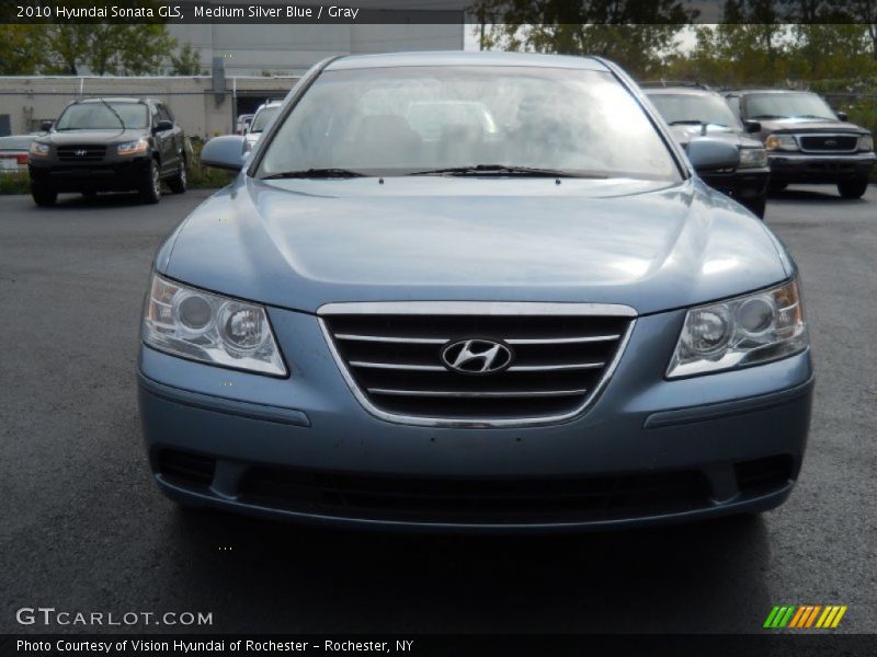 Medium Silver Blue / Gray 2010 Hyundai Sonata GLS