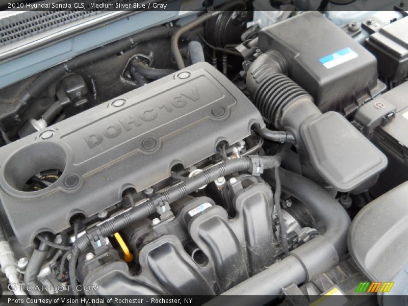 Medium Silver Blue / Gray 2010 Hyundai Sonata GLS