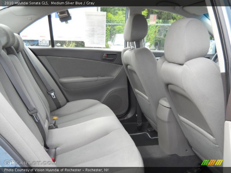 Medium Silver Blue / Gray 2010 Hyundai Sonata GLS