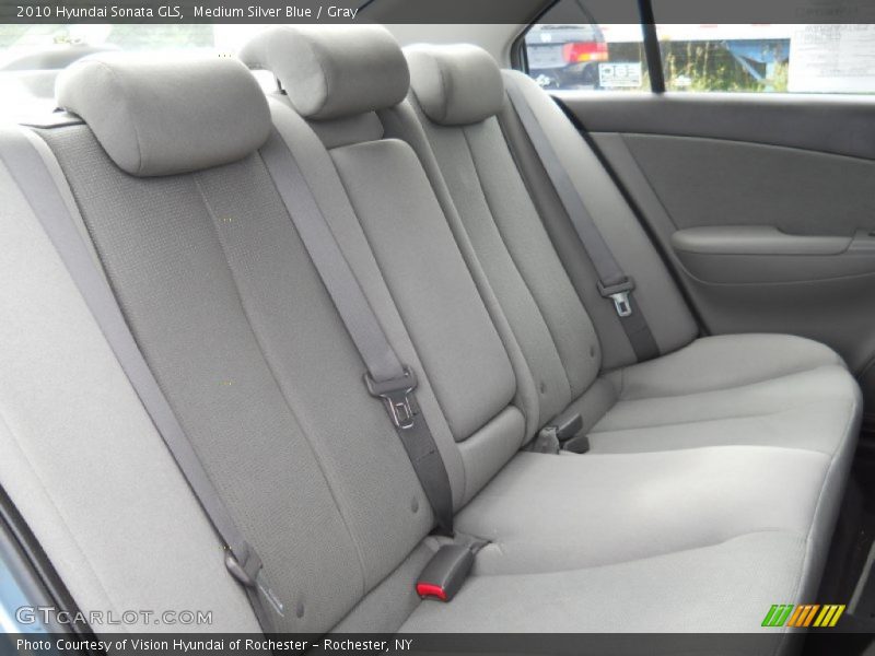 Medium Silver Blue / Gray 2010 Hyundai Sonata GLS