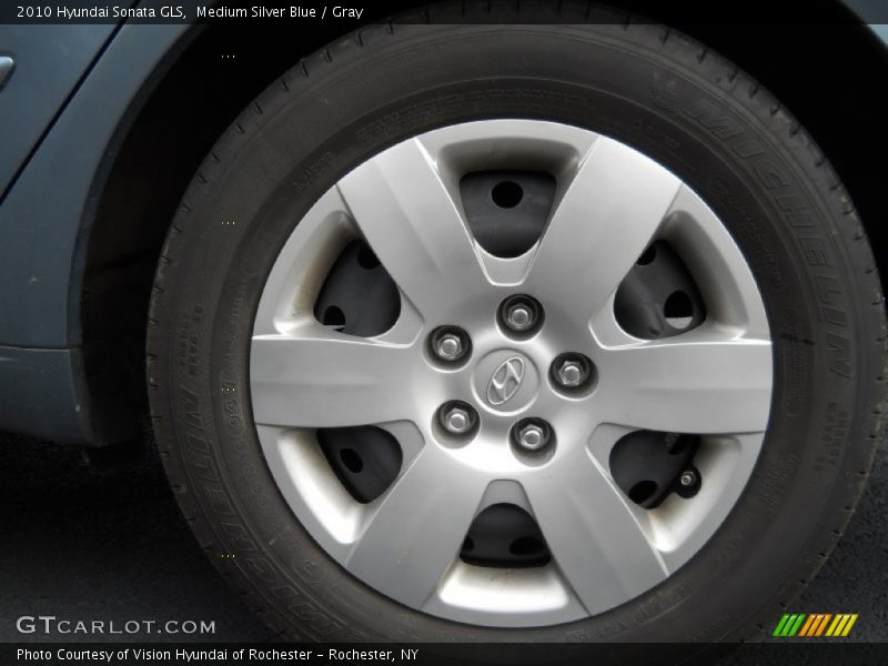 Medium Silver Blue / Gray 2010 Hyundai Sonata GLS