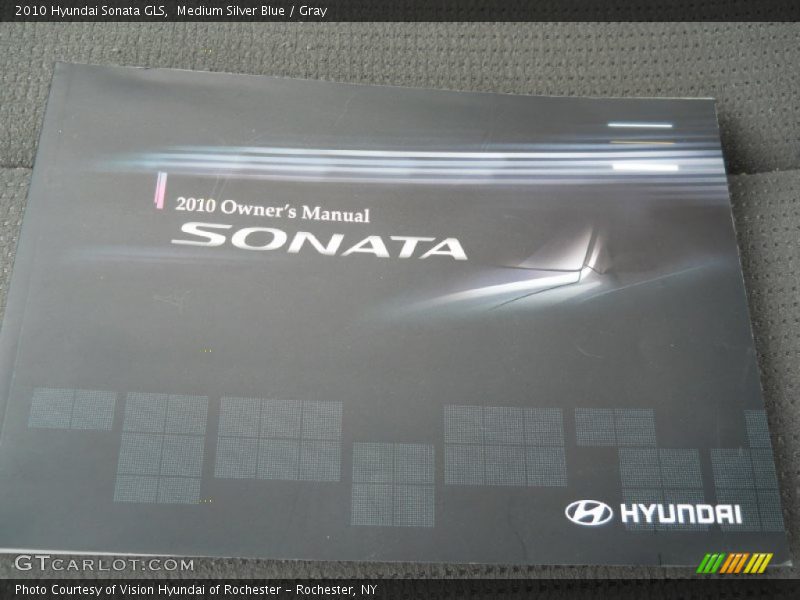 Medium Silver Blue / Gray 2010 Hyundai Sonata GLS