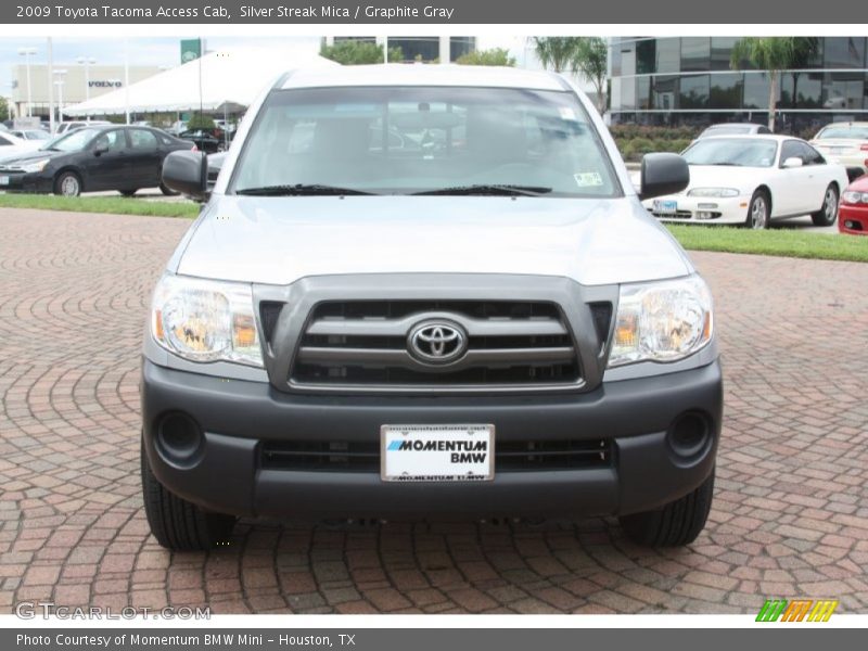 Silver Streak Mica / Graphite Gray 2009 Toyota Tacoma Access Cab