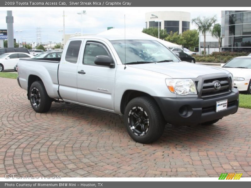 Silver Streak Mica / Graphite Gray 2009 Toyota Tacoma Access Cab