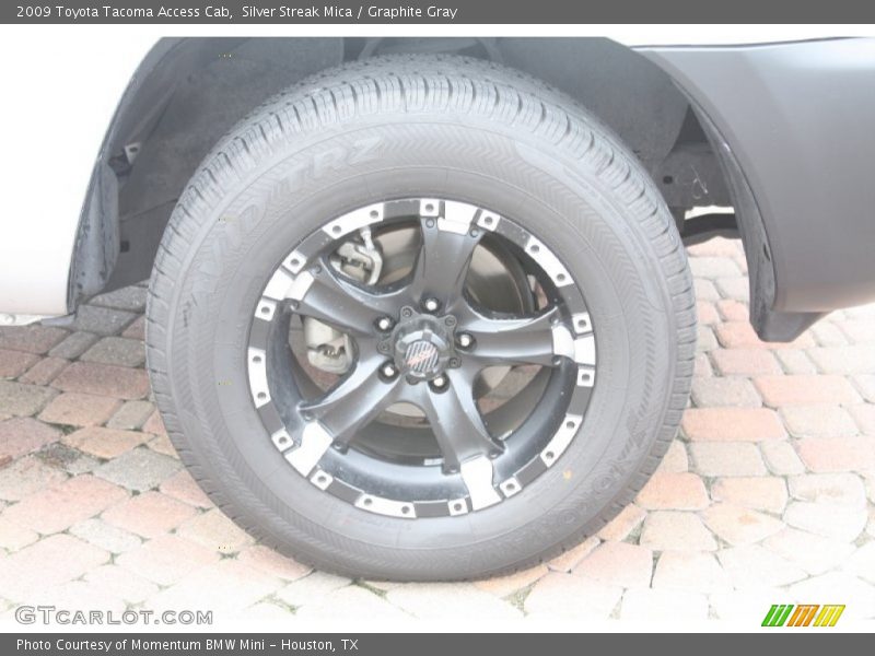 Silver Streak Mica / Graphite Gray 2009 Toyota Tacoma Access Cab