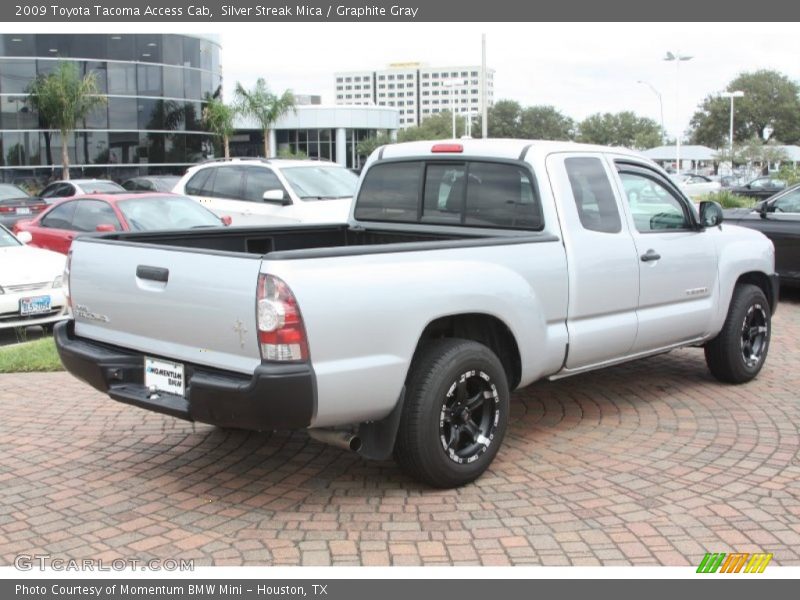 Silver Streak Mica / Graphite Gray 2009 Toyota Tacoma Access Cab