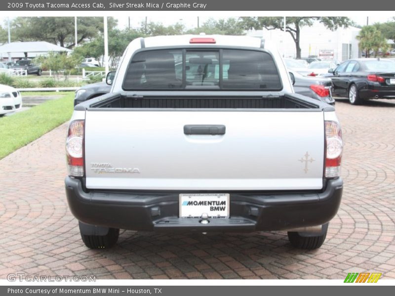Silver Streak Mica / Graphite Gray 2009 Toyota Tacoma Access Cab