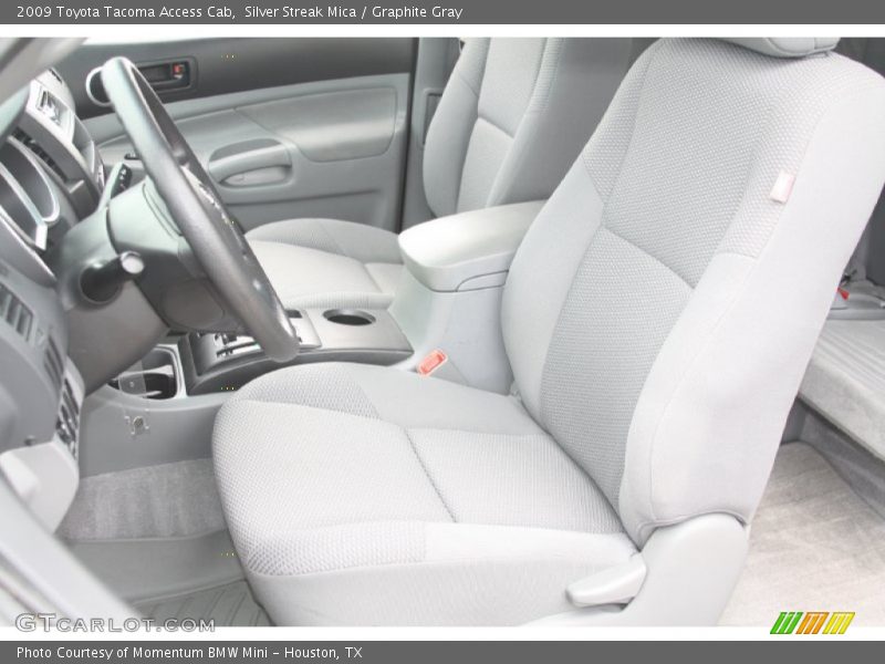 Silver Streak Mica / Graphite Gray 2009 Toyota Tacoma Access Cab