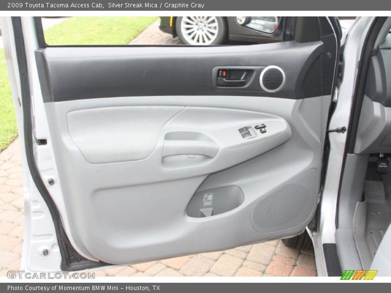 Silver Streak Mica / Graphite Gray 2009 Toyota Tacoma Access Cab