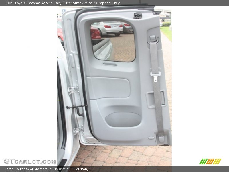 Silver Streak Mica / Graphite Gray 2009 Toyota Tacoma Access Cab