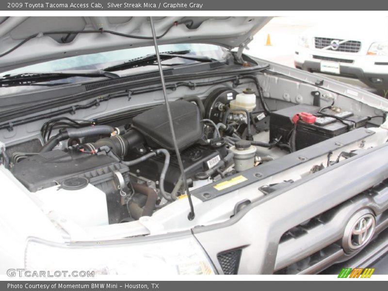 Silver Streak Mica / Graphite Gray 2009 Toyota Tacoma Access Cab
