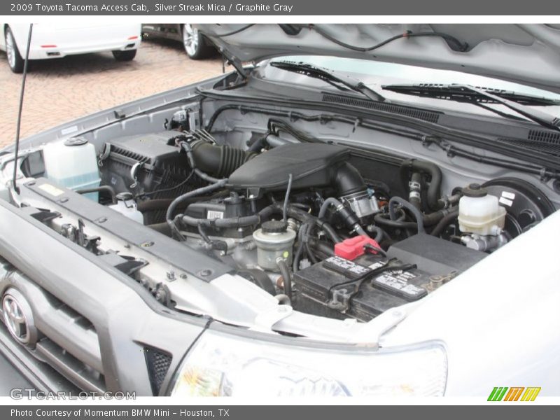 Silver Streak Mica / Graphite Gray 2009 Toyota Tacoma Access Cab