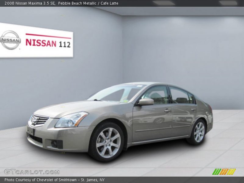 Pebble Beach Metallic / Cafe Latte 2008 Nissan Maxima 3.5 SE