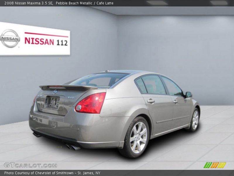 Pebble Beach Metallic / Cafe Latte 2008 Nissan Maxima 3.5 SE