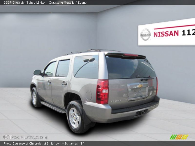 Graystone Metallic / Ebony 2007 Chevrolet Tahoe LS 4x4