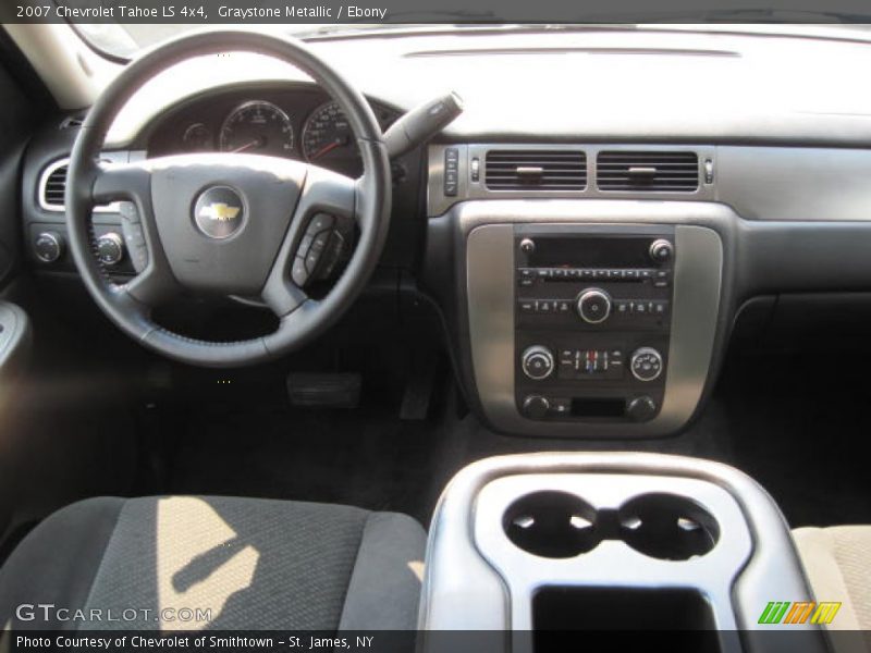 Graystone Metallic / Ebony 2007 Chevrolet Tahoe LS 4x4