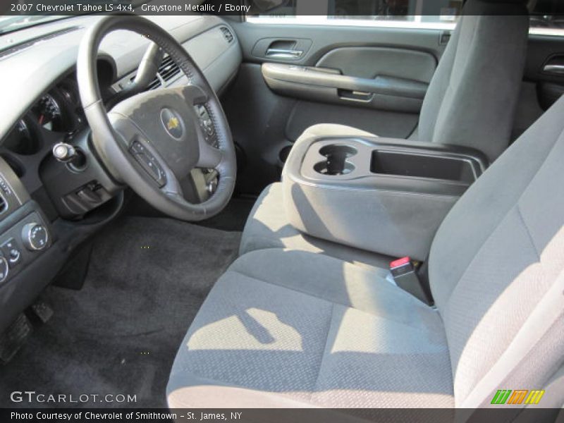 Graystone Metallic / Ebony 2007 Chevrolet Tahoe LS 4x4