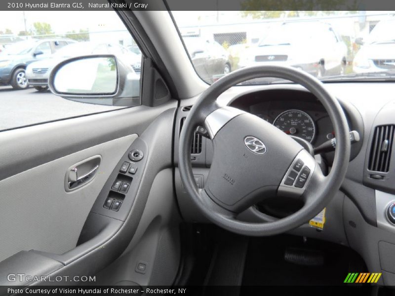 Natural Khaki / Gray 2010 Hyundai Elantra GLS