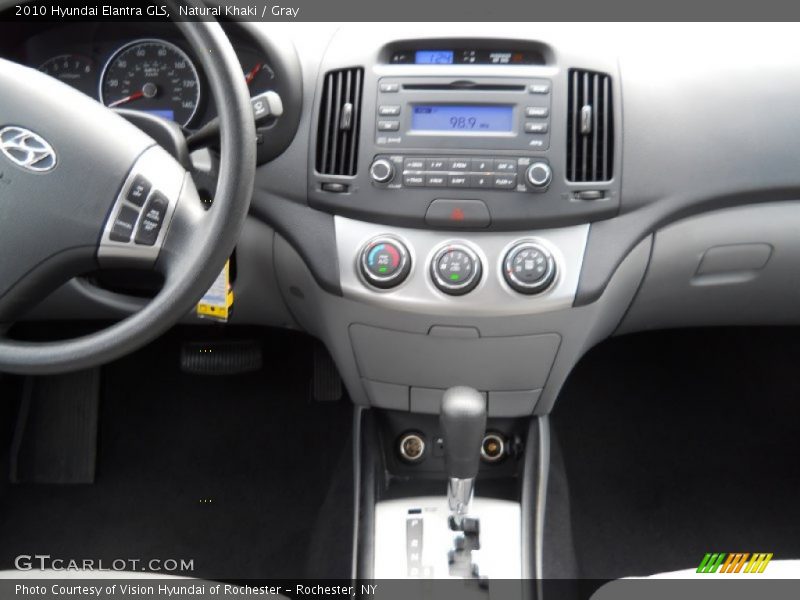 Natural Khaki / Gray 2010 Hyundai Elantra GLS