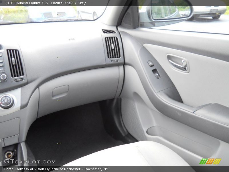 Natural Khaki / Gray 2010 Hyundai Elantra GLS